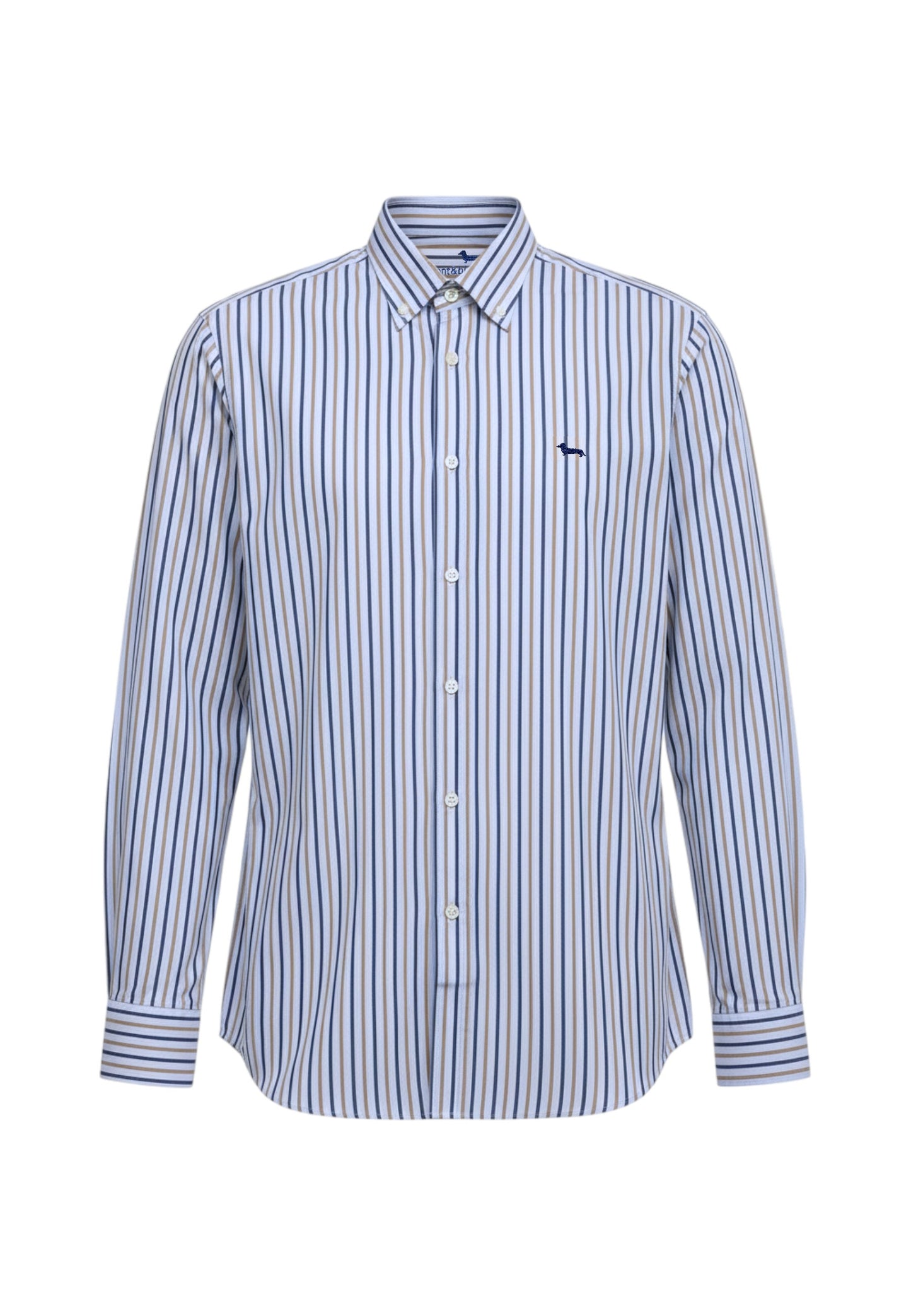 Camicia Manica lunga Uomo Harmont & Blaine Con Pois In Fil Coupe'  CRP001013475M