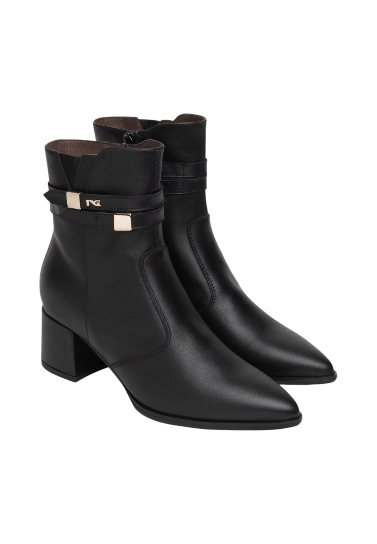 Stivaletti  Donna Nero Giardini  Guanto Tpu Cosenza I617760D