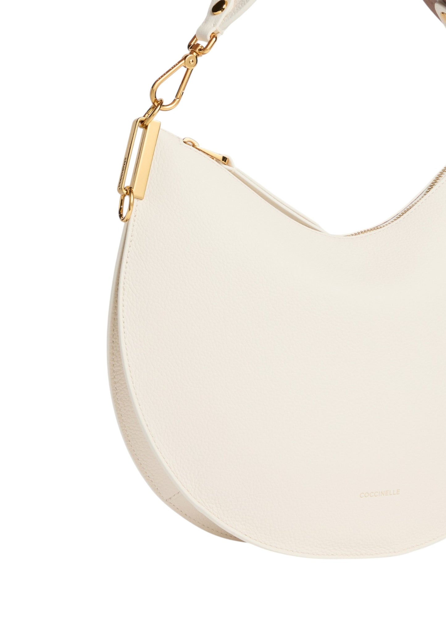 Borsa A Spalla Donna Coccinelle In Pelle Martellata Doppia Coccinelle Sunup Medium E1QKF130201