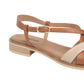 Sandali Bassi Donna Nero Giardini In Pelle Con Fasce Incrociate  E615890D