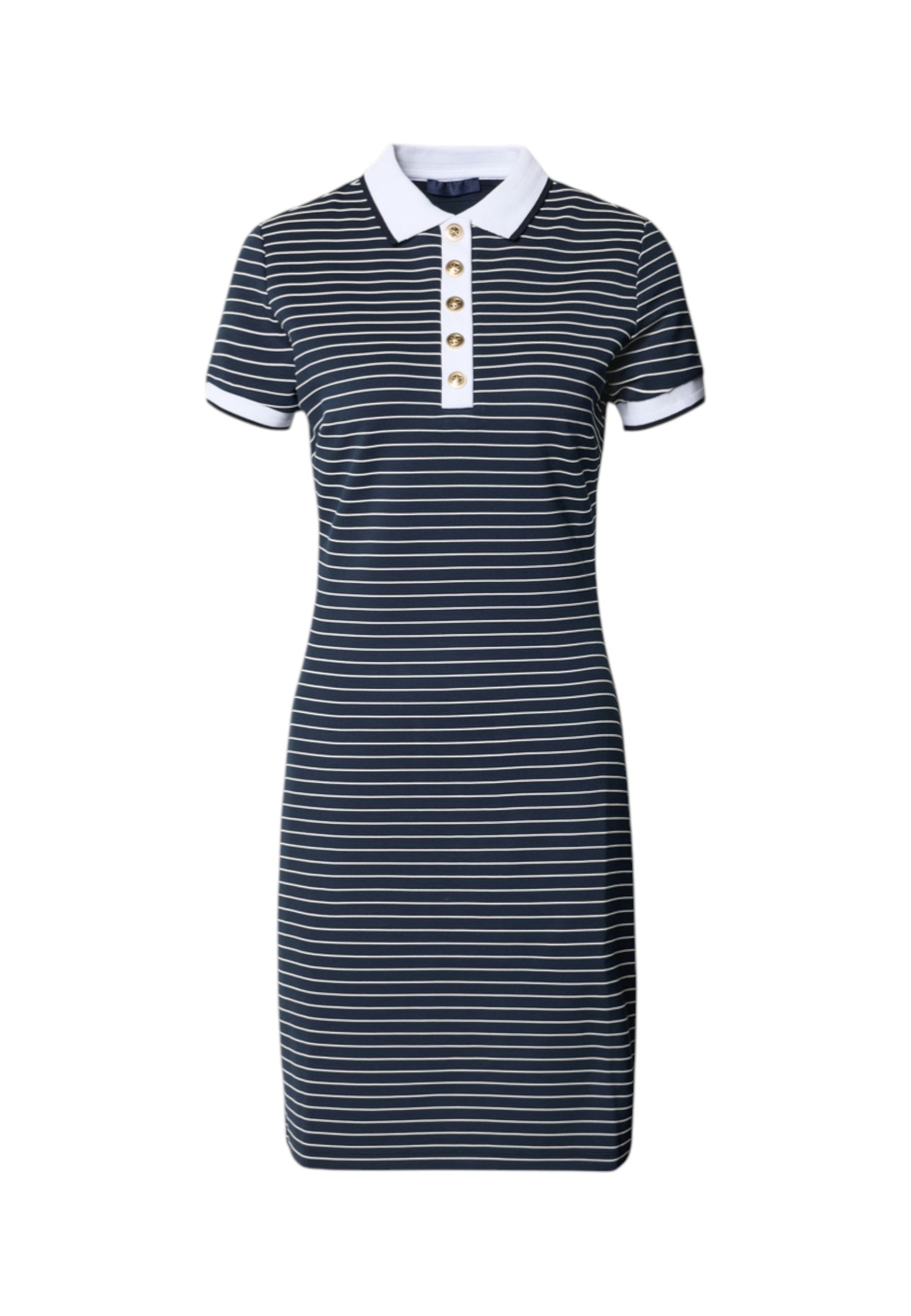 Vestito Midi Donna Guess Polo Striped Alphonsine W6GK14K2948