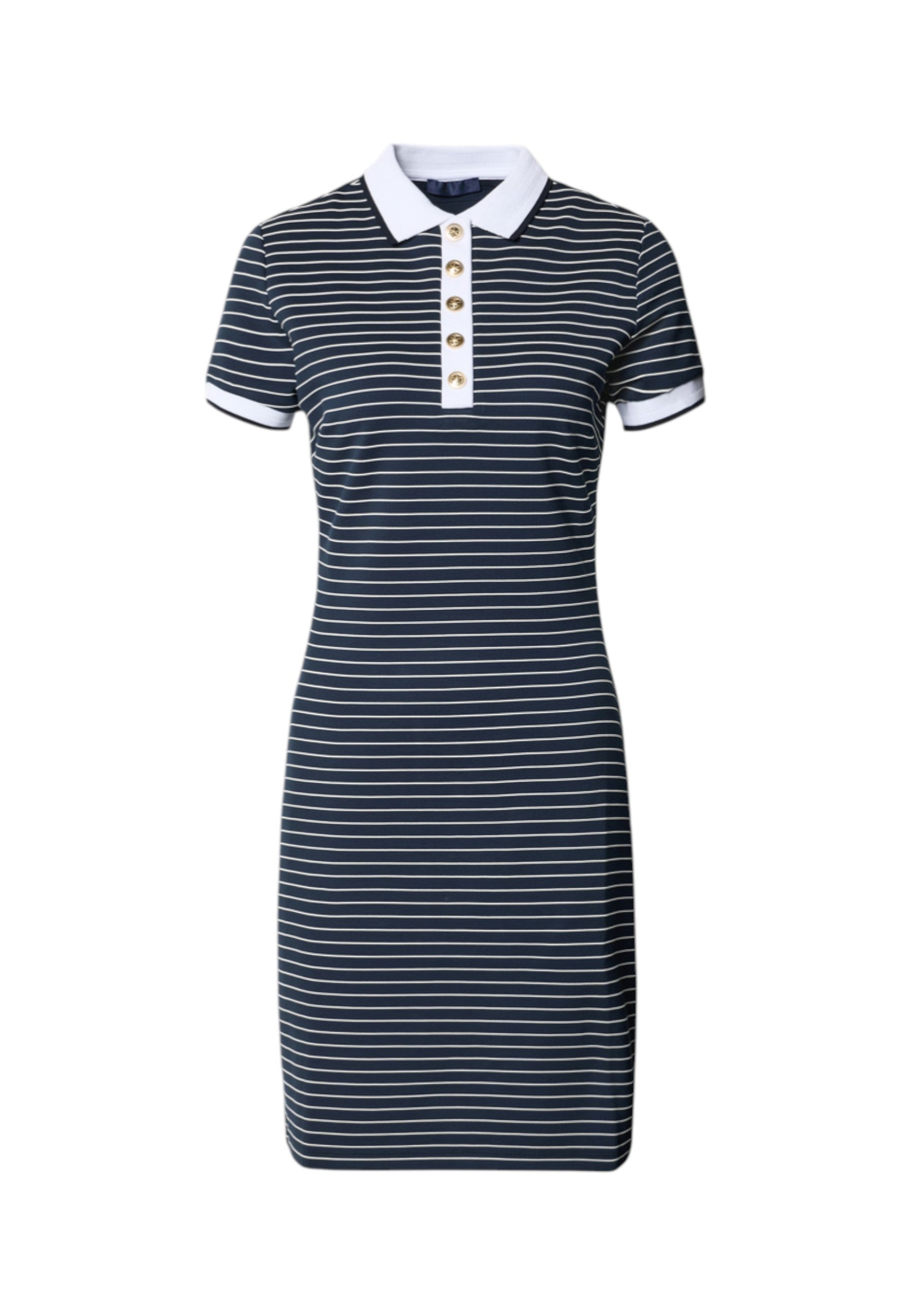 Vestito Midi Donna Guess Polo Striped Alphonsine W6GK14K2948