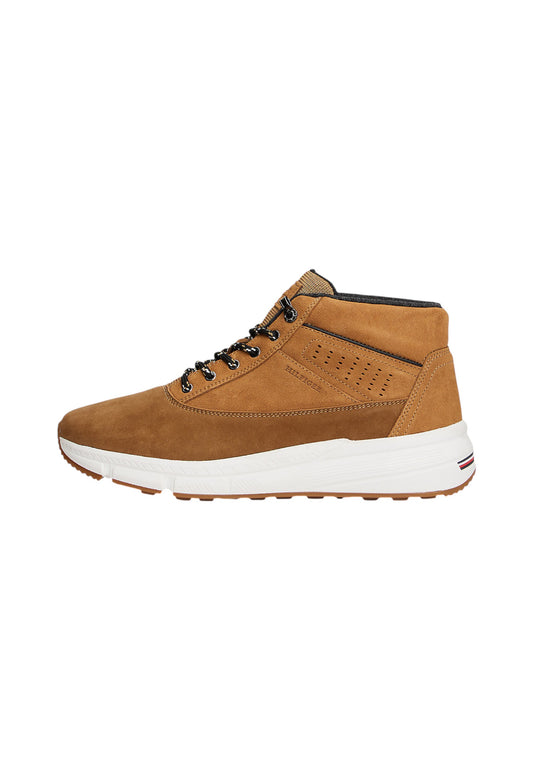 Sneakers Alte Uomo Tommy Hilfiger  Hilfiger W Nabuk Suede H FM0FM05609