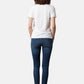 T-Shirt Manica Corta Donna Liu Jo Ricamata Stars Crystal CA6350J6308