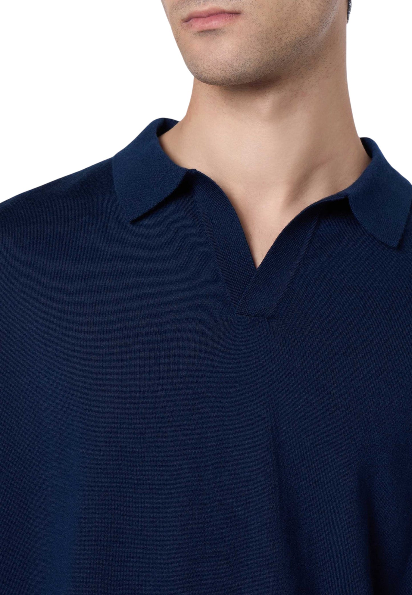 Maglione Scollo A V Uomo Mc2 Saint Barth  Covent Merino COV0005