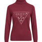 Maglione Collo Alto Donna Guess Logo triangolo Hallie W6BR54Z1455
