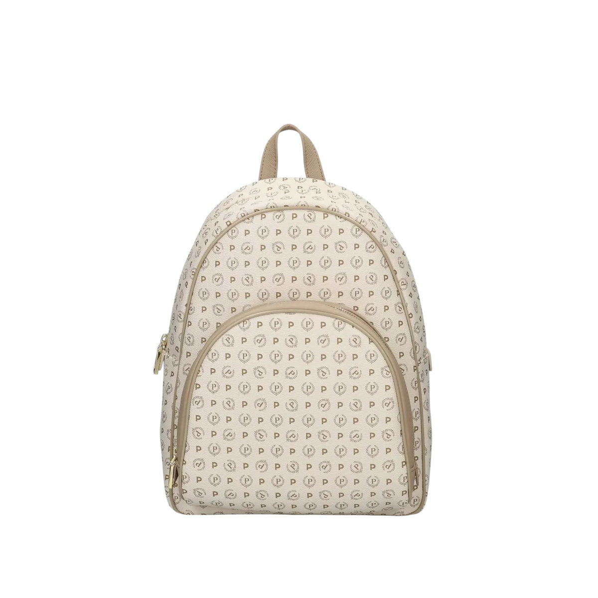 Zaino  Donna Pollini Con Tasca Frontale E Dettagli A Contrasto Heritage Nero TE8553PP0OQ1