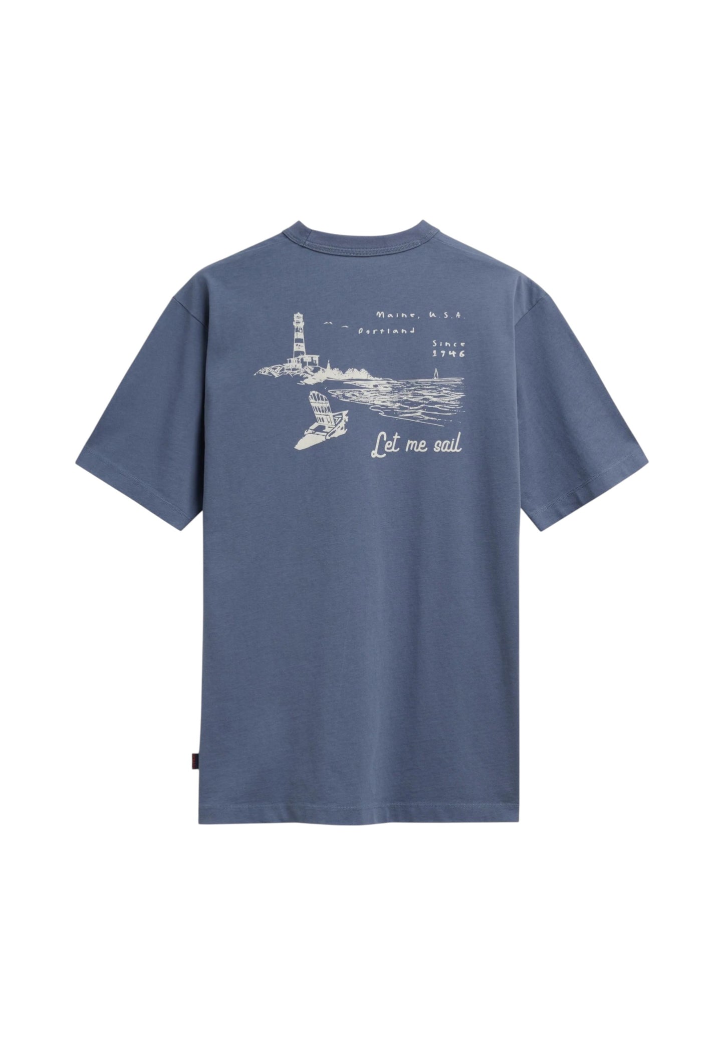 T-Shirt  Uomo Sebago  Shoreline 75121NW
