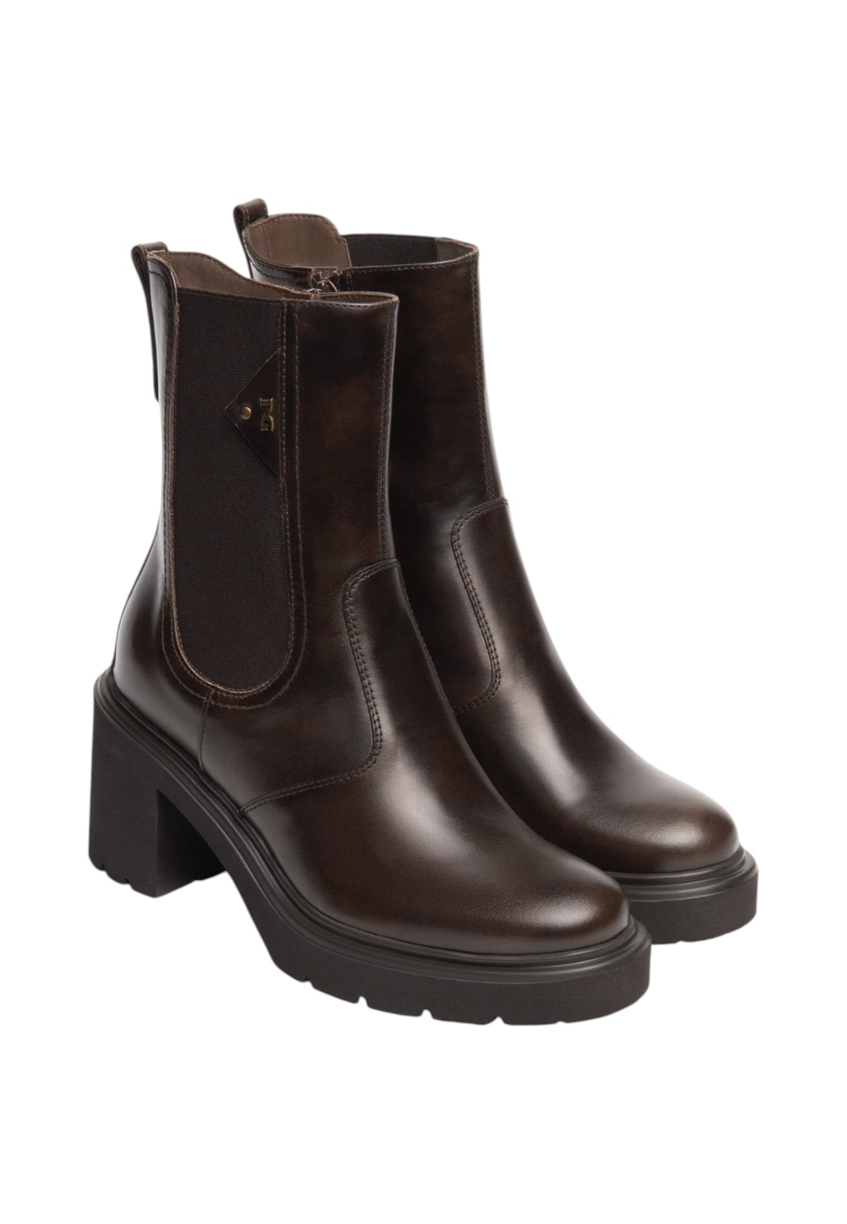 Stivaletti  Donna Nero Giardini  Manolete Eva Calvera 9837/002 I618081D