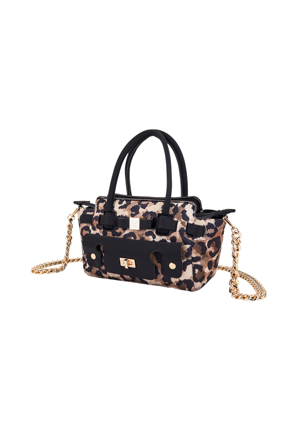 Borsa A Mano Donna Save My Bag Shopping bag piccola, Doppi manici, Chiusura con zip, Logo Save My Bag in metallo, Dimensioni: 25 x 9 x 16 Cm Clara S62-CLARA-S-LY