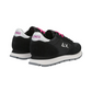 Sneakers Basse Donna Sun68 Stile Running, Nylon E Suede, Logo Ricamato Ally Solid Z46201