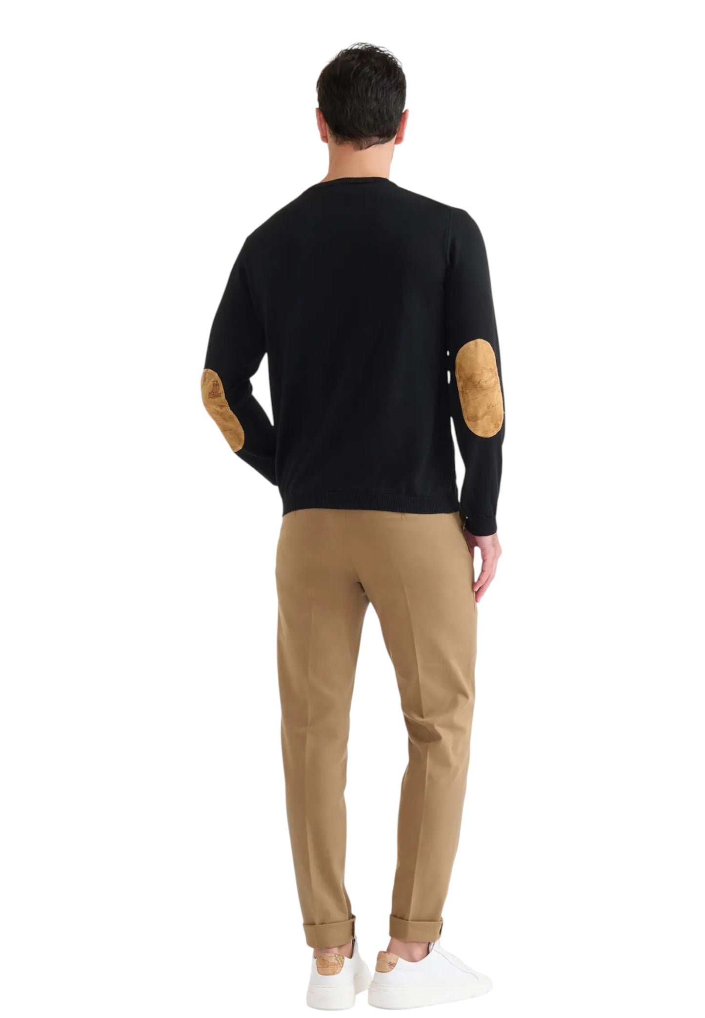 Maglione A Girocollo Uomo Alviero Martini Con Patch  25IU13501UI70