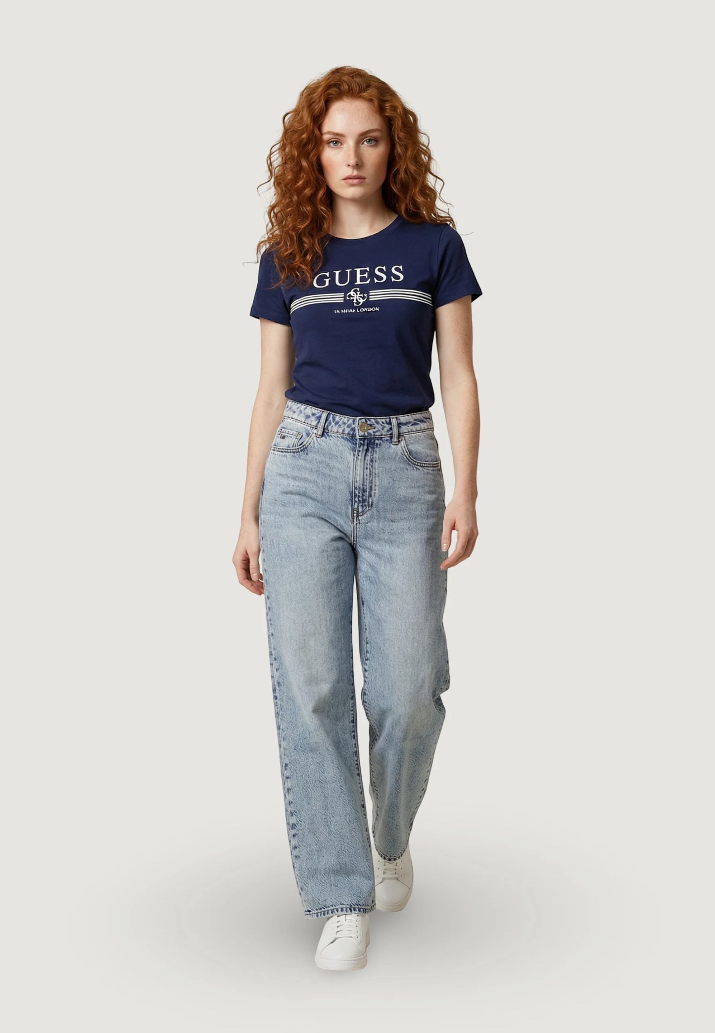 T-Shirt Manica Corta Donna Guess  Siena V6GI07K2968
