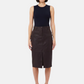 Gonna Midi Donna Liu Jo Pencil In Pelle Sintetica  WF6209E1157