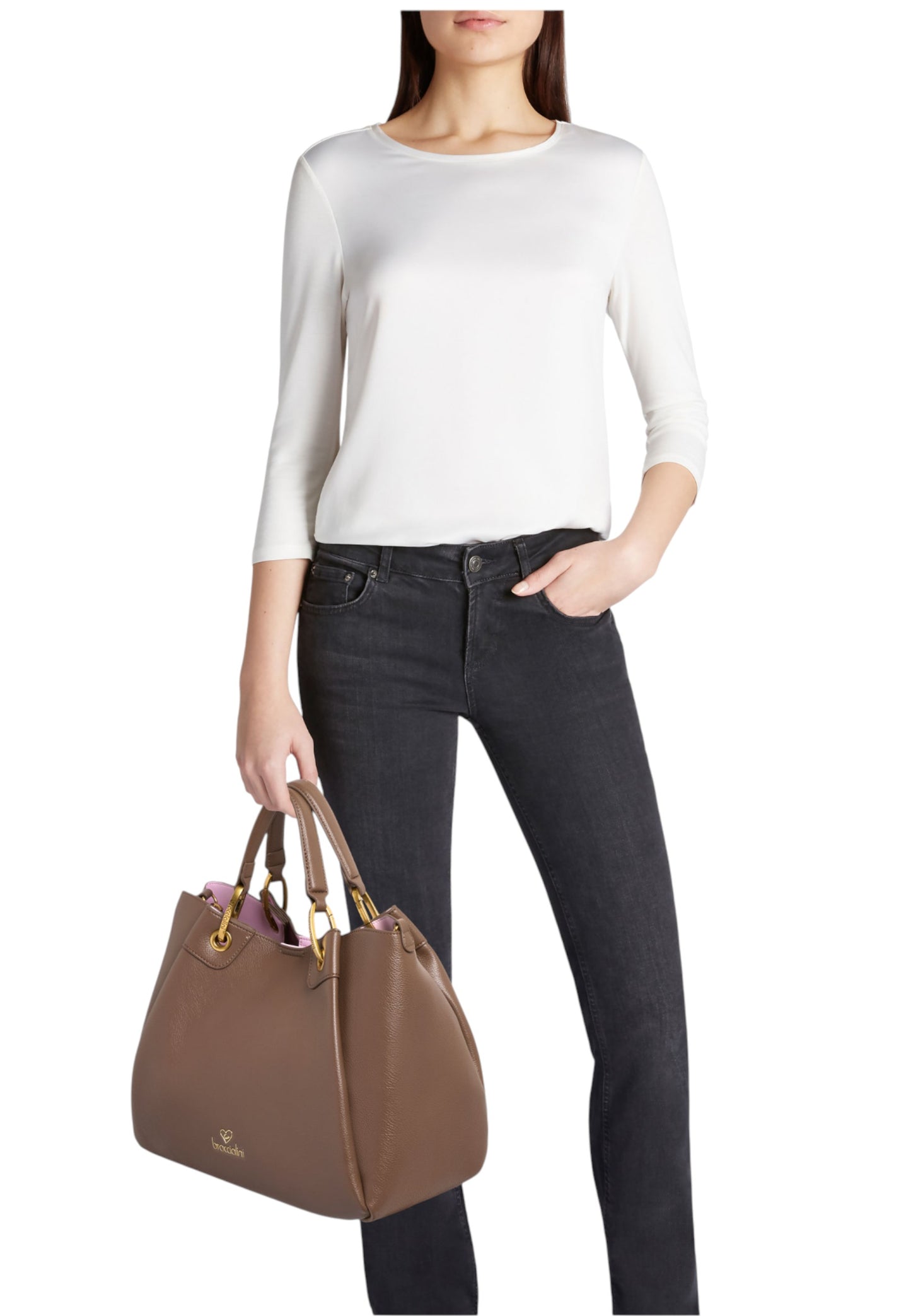 Borsa A Mano Donna Braccialini  Amy B18502YY