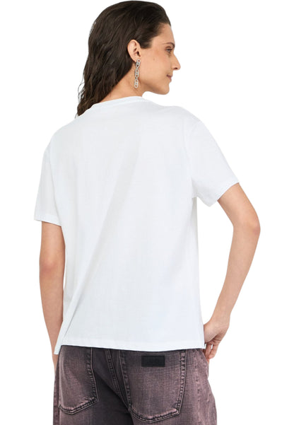 T-Shirt Manica Corta Donna Liu Jo  Heart Liujo MF5345JS923
