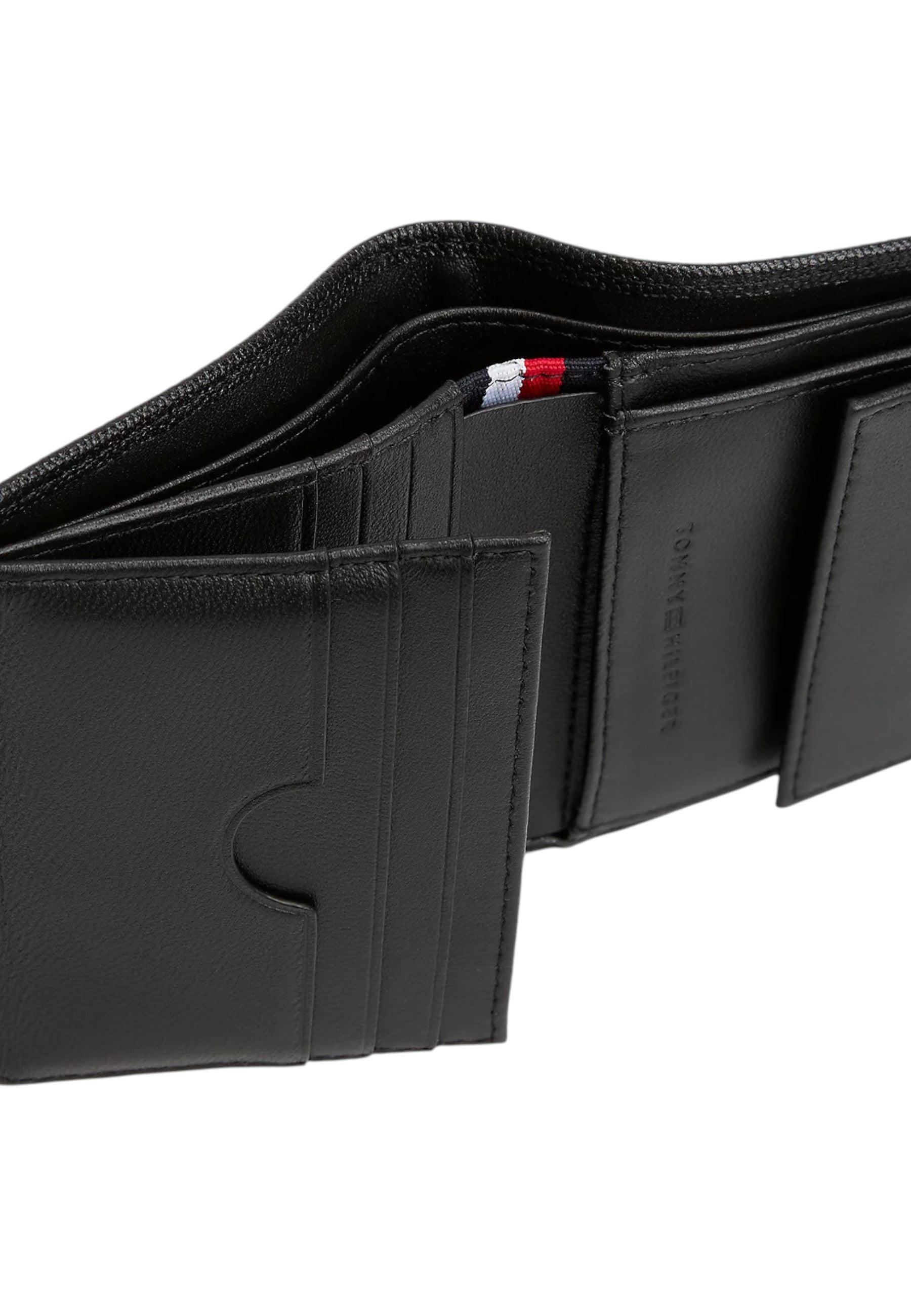 Portafoglio Con Portamonete Uomo Tommy Hilfiger Trifold Th Flag