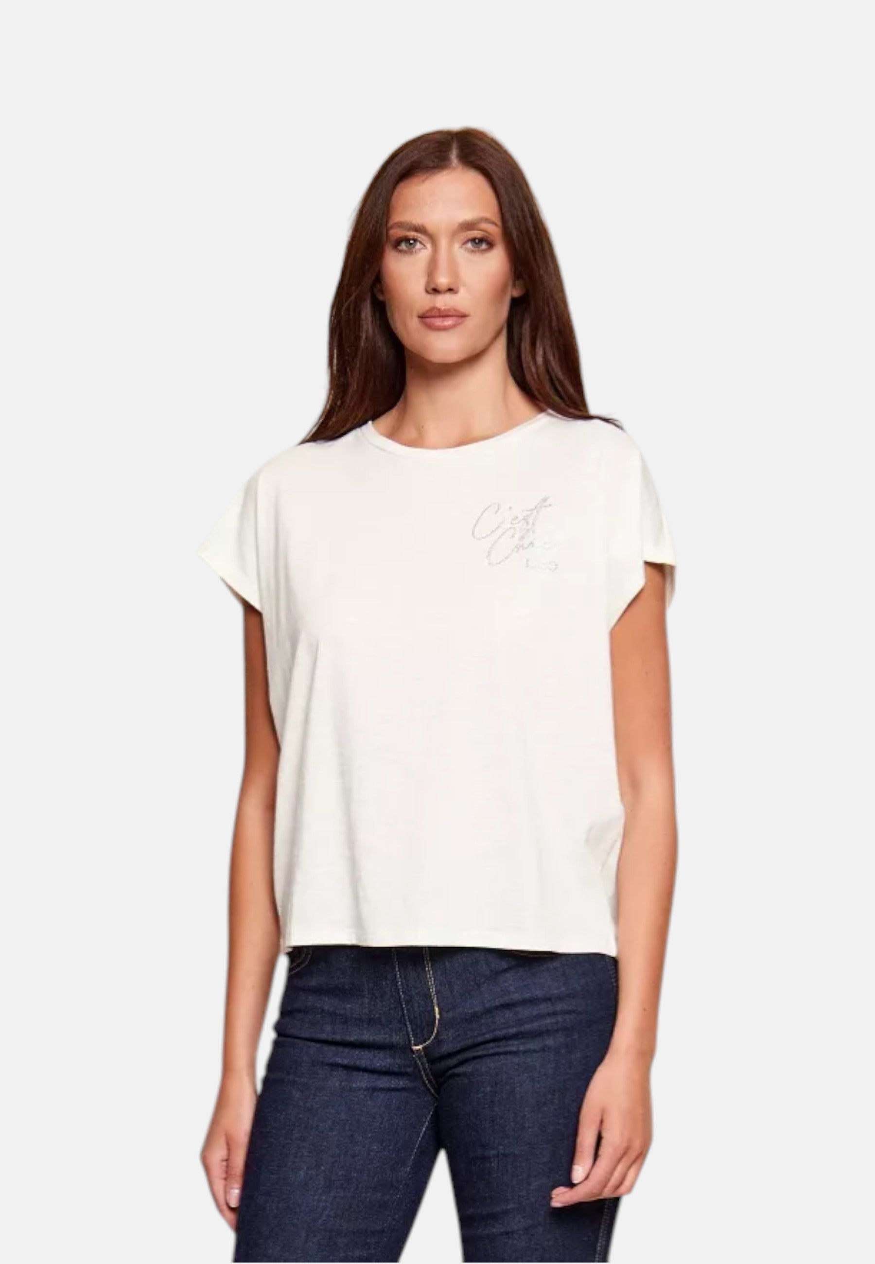T-Shirt Manica Corta Donna Liu Jo C Est Chic Eco Line TA6164JS870