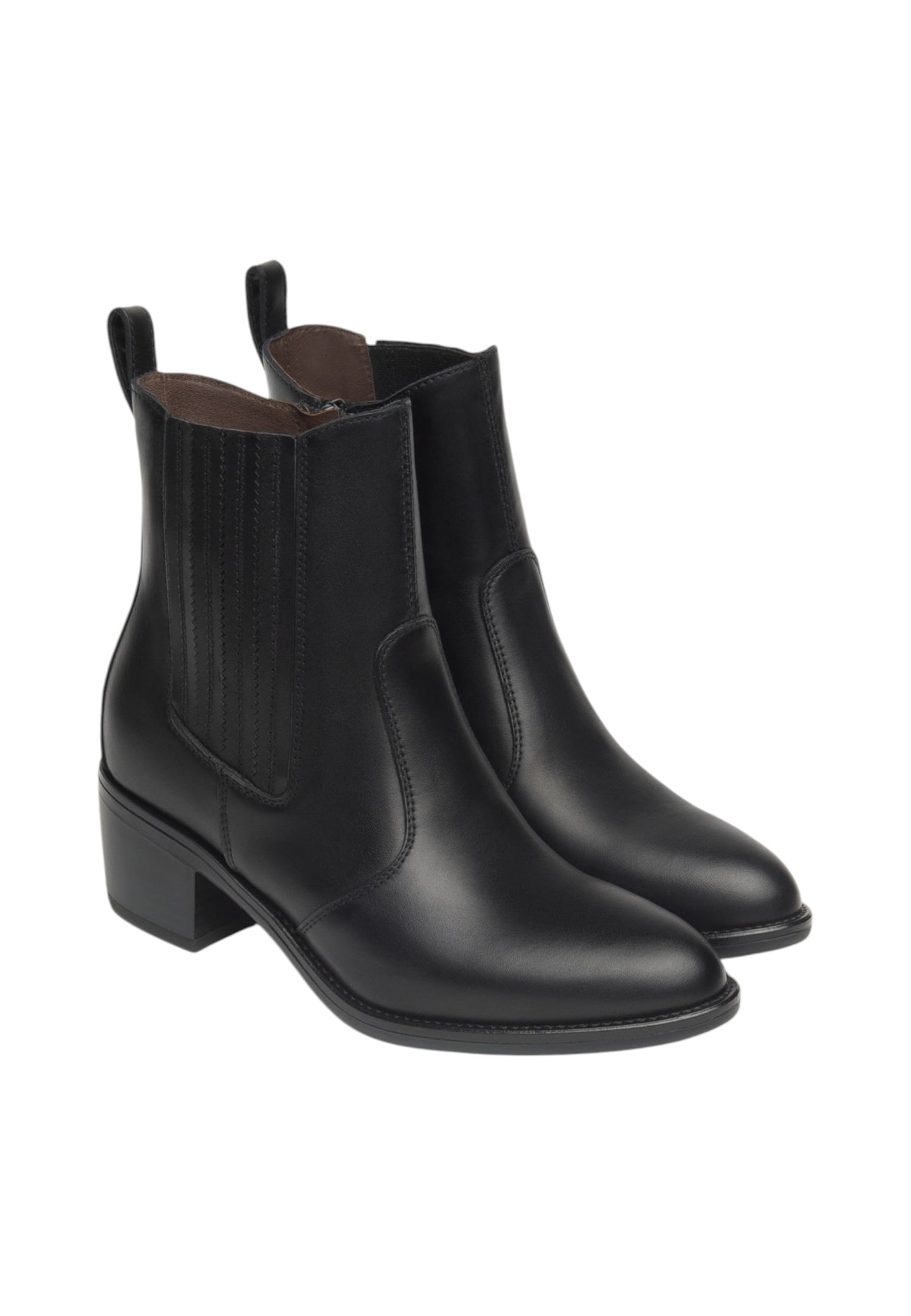 Stivaletti Tronchetti Donna Nero Giardini Tacco 4,5 CM  I513906D
