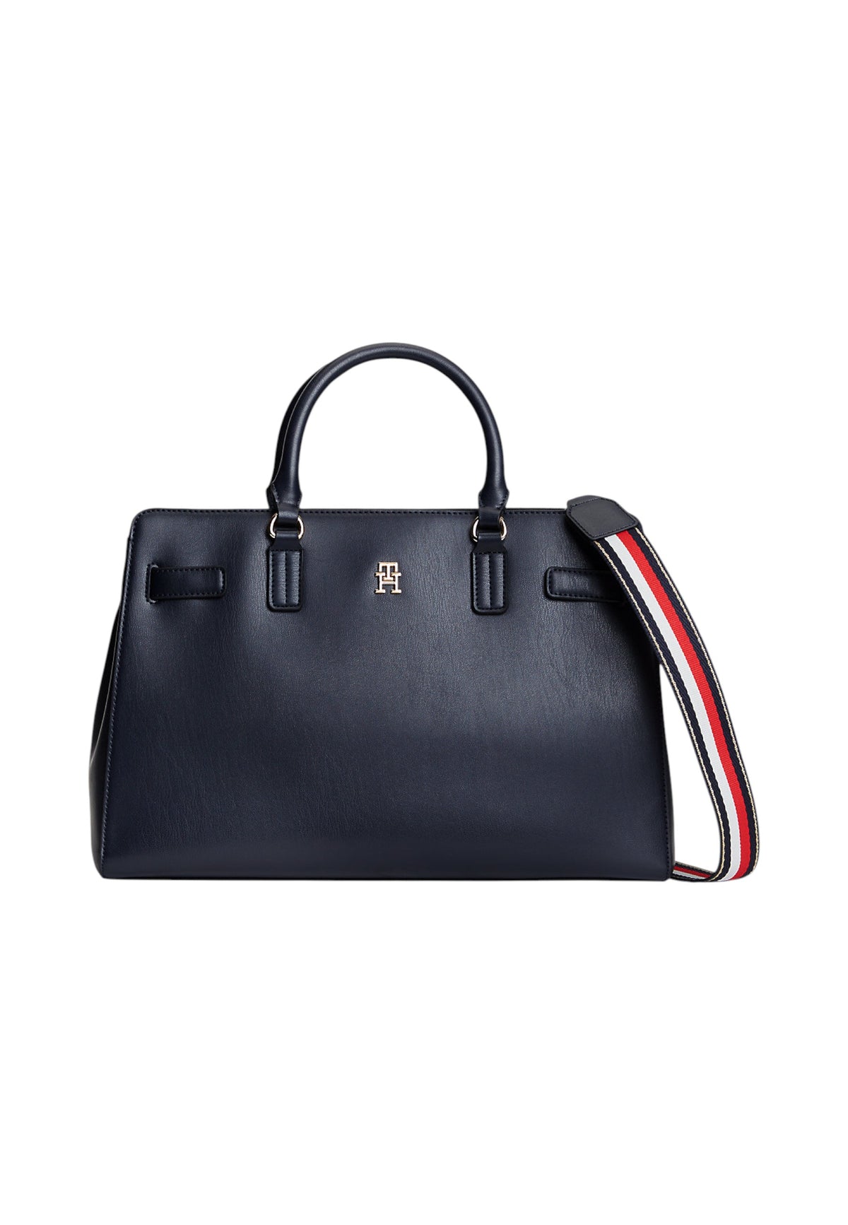 Borsa A Spalla Donna Tommy Hilfiger Satchel Corp Th Joy AW0AW19318