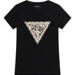 T-Shirt Manica Corta Donna Guess  Leo Triangle W6RI32J1314