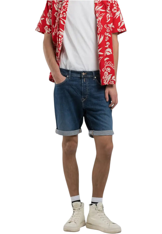 Pantaloncini Jeans Uomo Replay