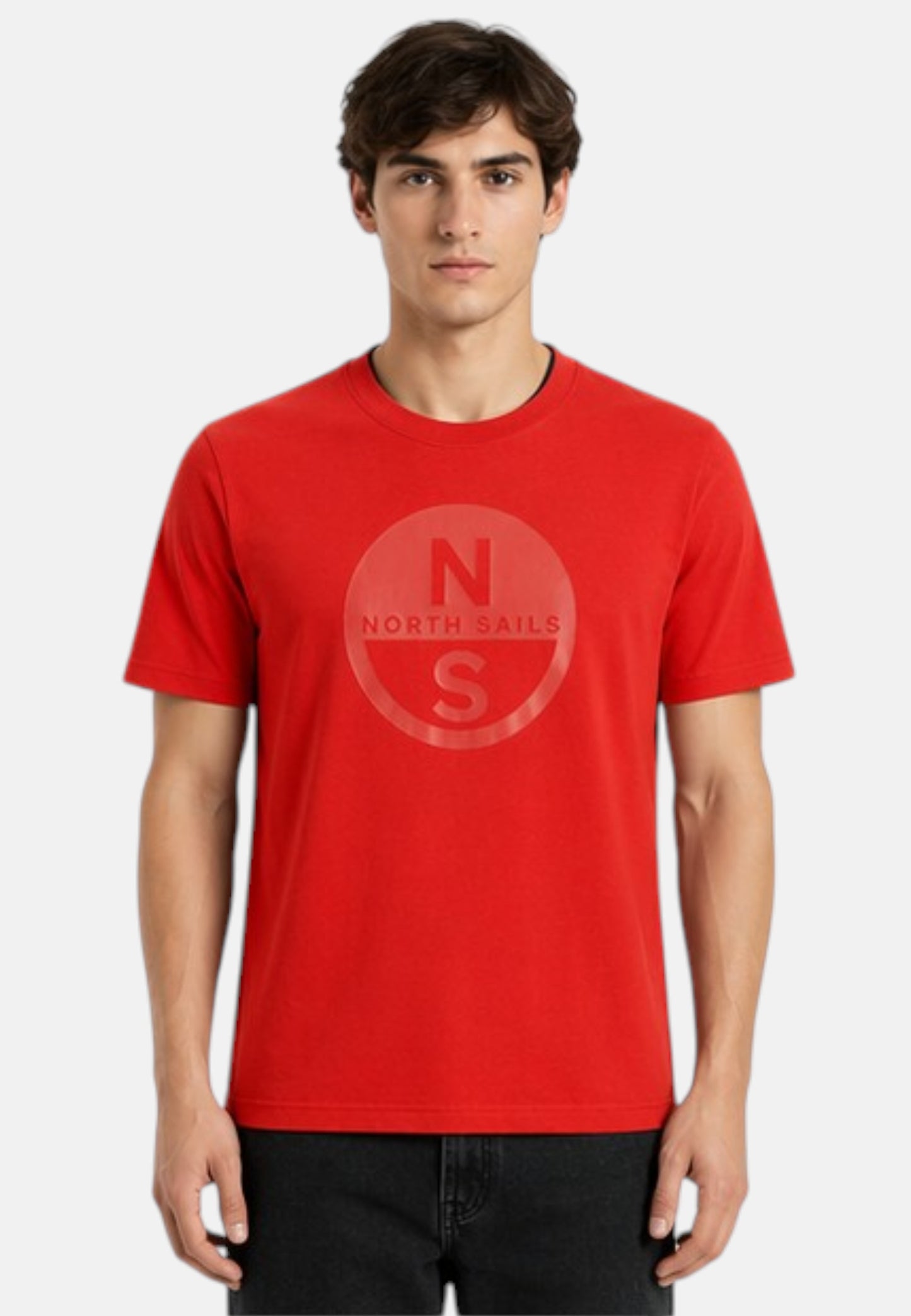 T-Shirt Manica Corta Uomo North Sails Con Stampa  693146