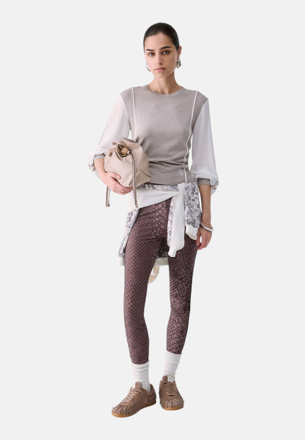 Maglia A Girocollo Donna Liu Jo   TF6161MS49I