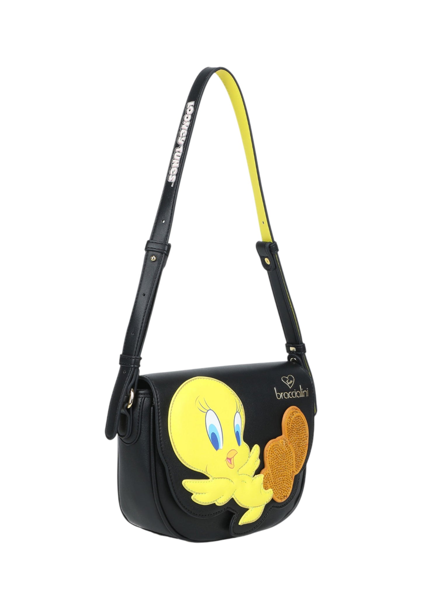 Borsa A Tracolla Donna Braccialini Patch Tweety Shape Lt LT222YY