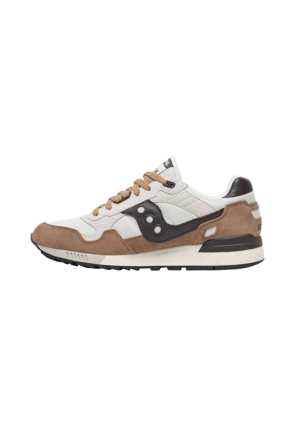 Sneakers Basse Uomo Saucony Chiusura con lacci, Collo e linguetta con fodera morbida, Intersuola EVA ammortizzante, Suola in gomma XT-600 con tasselli triangolari Shadow 5000 S101517