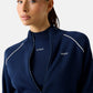 Felpa Con Zip Donna Guess  Laurene V6RQ11Z4642