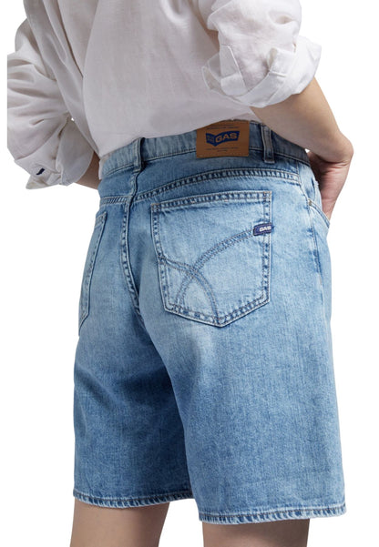 Pantaloncini Bermuda Donna Gas In Jeans Daila Short 375339020899