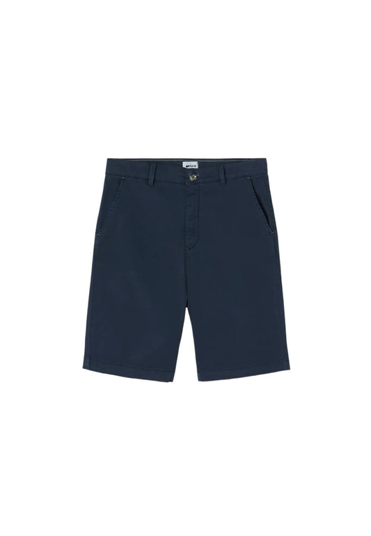 Pantaloncini Bermuda Uomo Gas Slim fit Satin Cotton Stretch Tasche Alla Francese N.Sadeck Short 370211071109