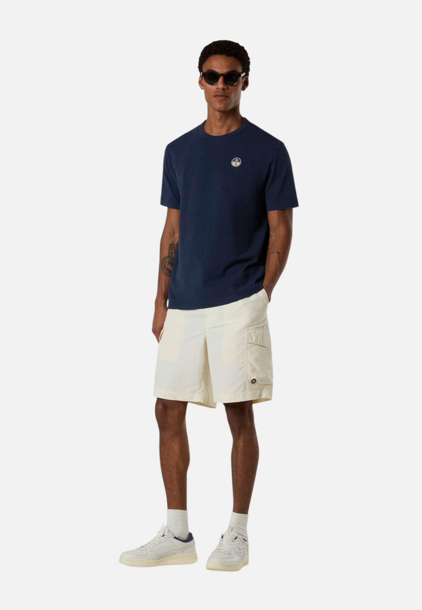 T-Shirt Manica Corta Uomo North Sails Con Stampa  693165