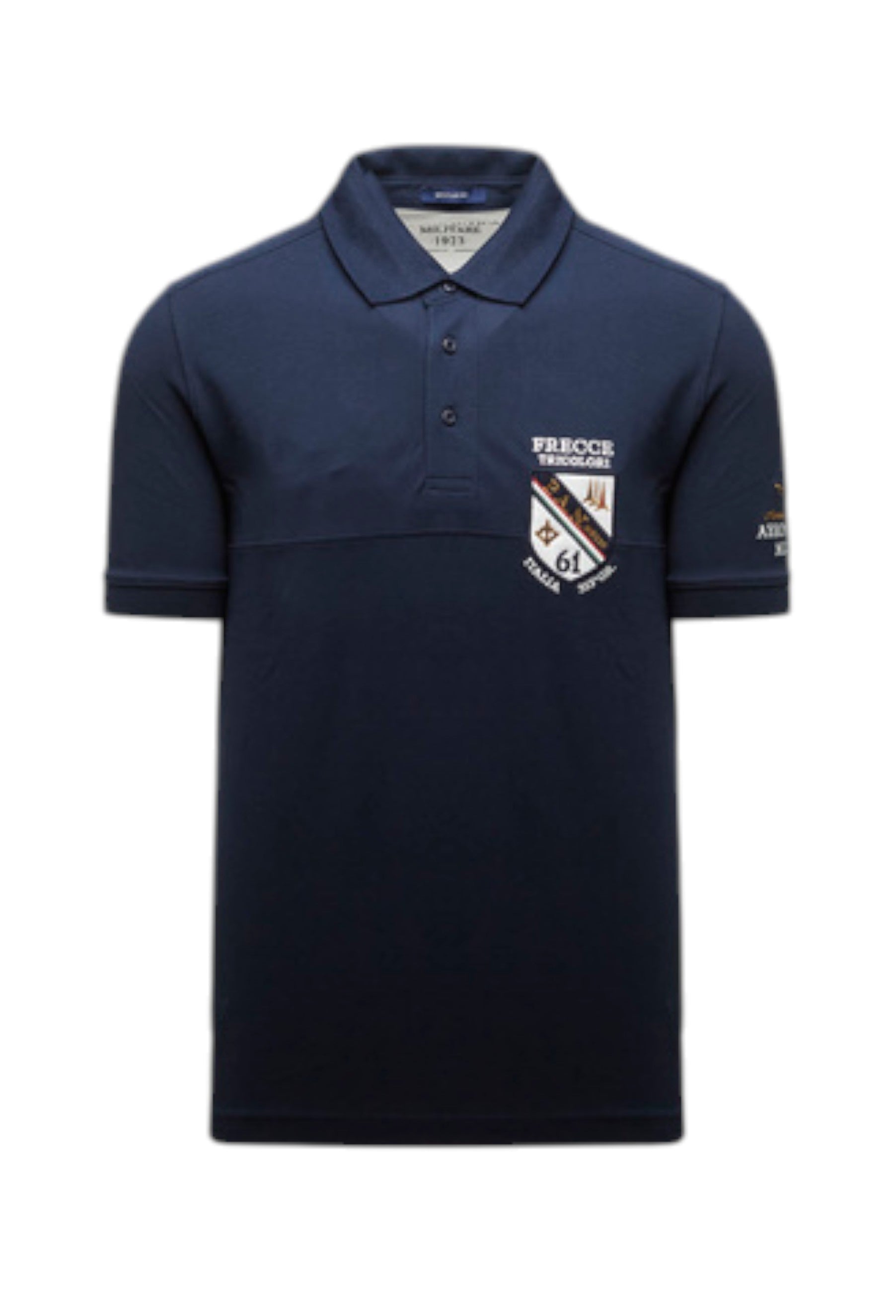 Polo Manica Corta Uomo Aeronautica Militare Con Scudetto Frecce Tricolori 261PO1915UP00191