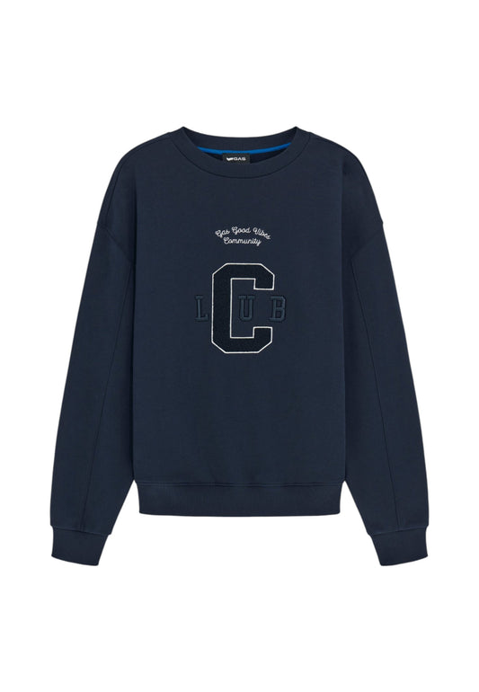 Felpa A Girocollo Uomo Gas  Wollye Cut 552630183870