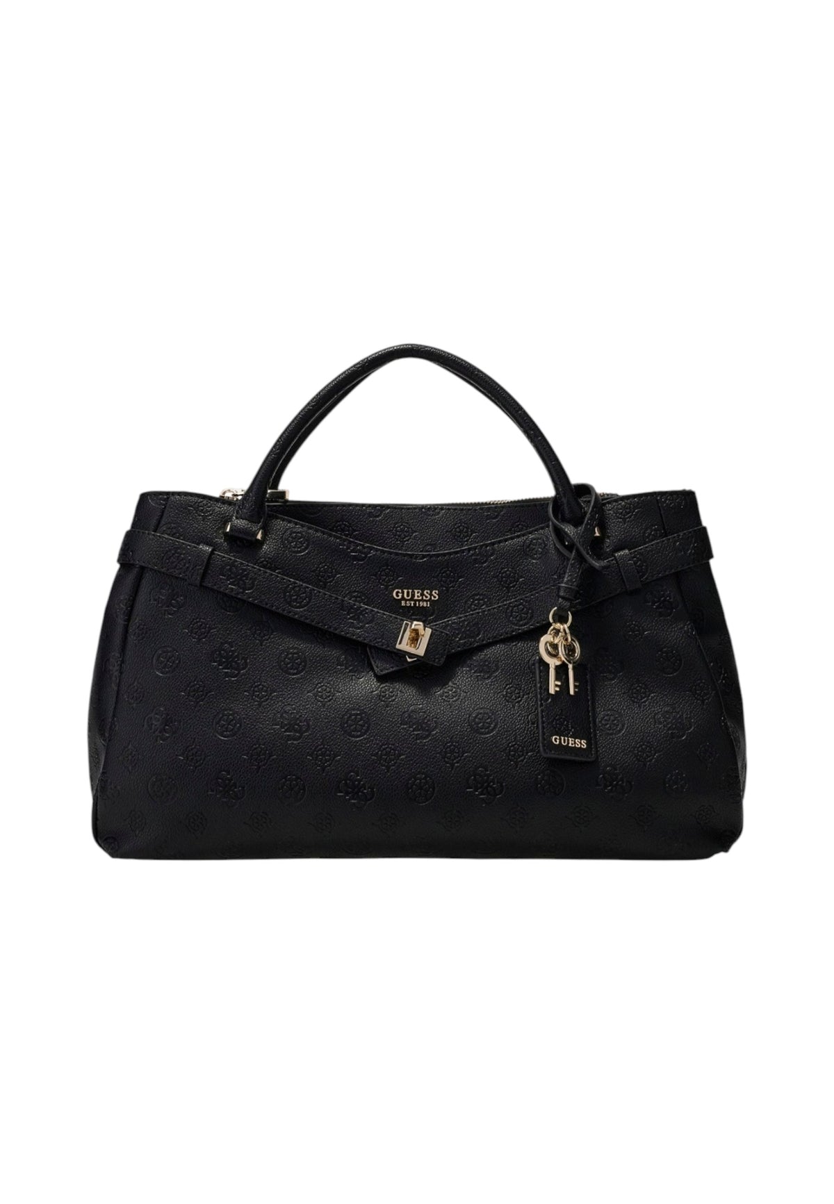 Borsa A Mano Donna Guess Large Girlfriend Satchel Ella Logo HWPD9746060