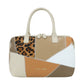 Borsa A Mano Donna Braccialini Bauletto In Pelle Patchwork B19072PP