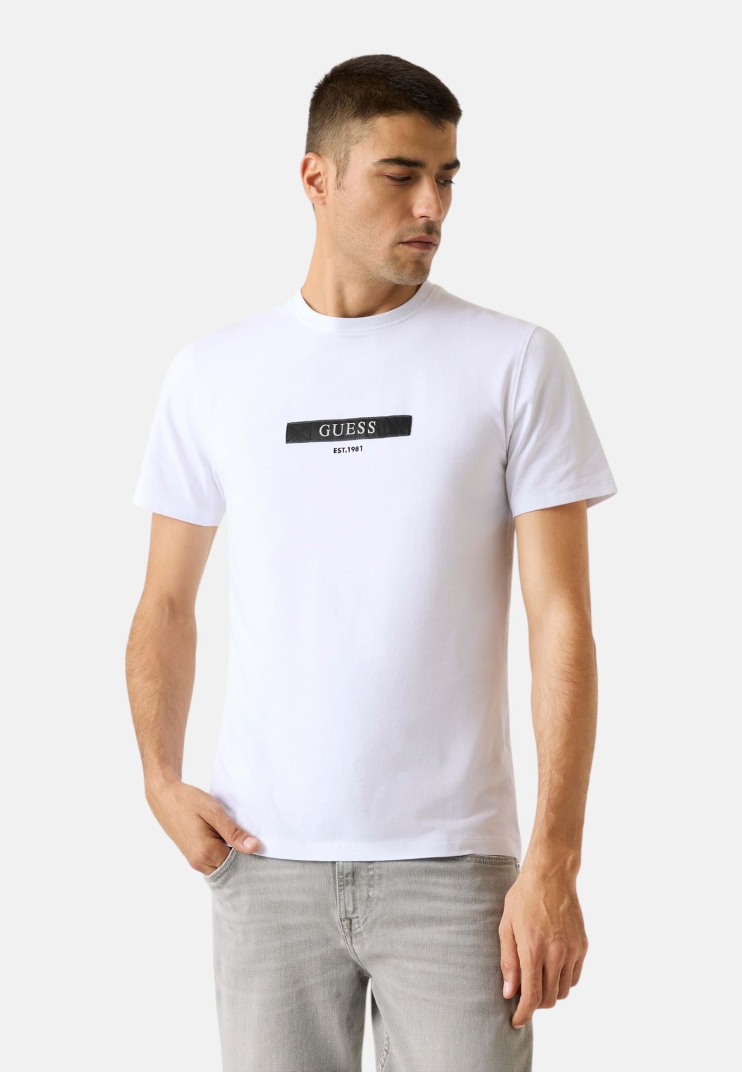 T-Shirt Manica Corta Uomo Guess  Logo Box M6RI17J1314