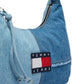Borsa A Spalla Donna Tommy Hilfiger  Tjw Denim Patchwork AW0AW18471