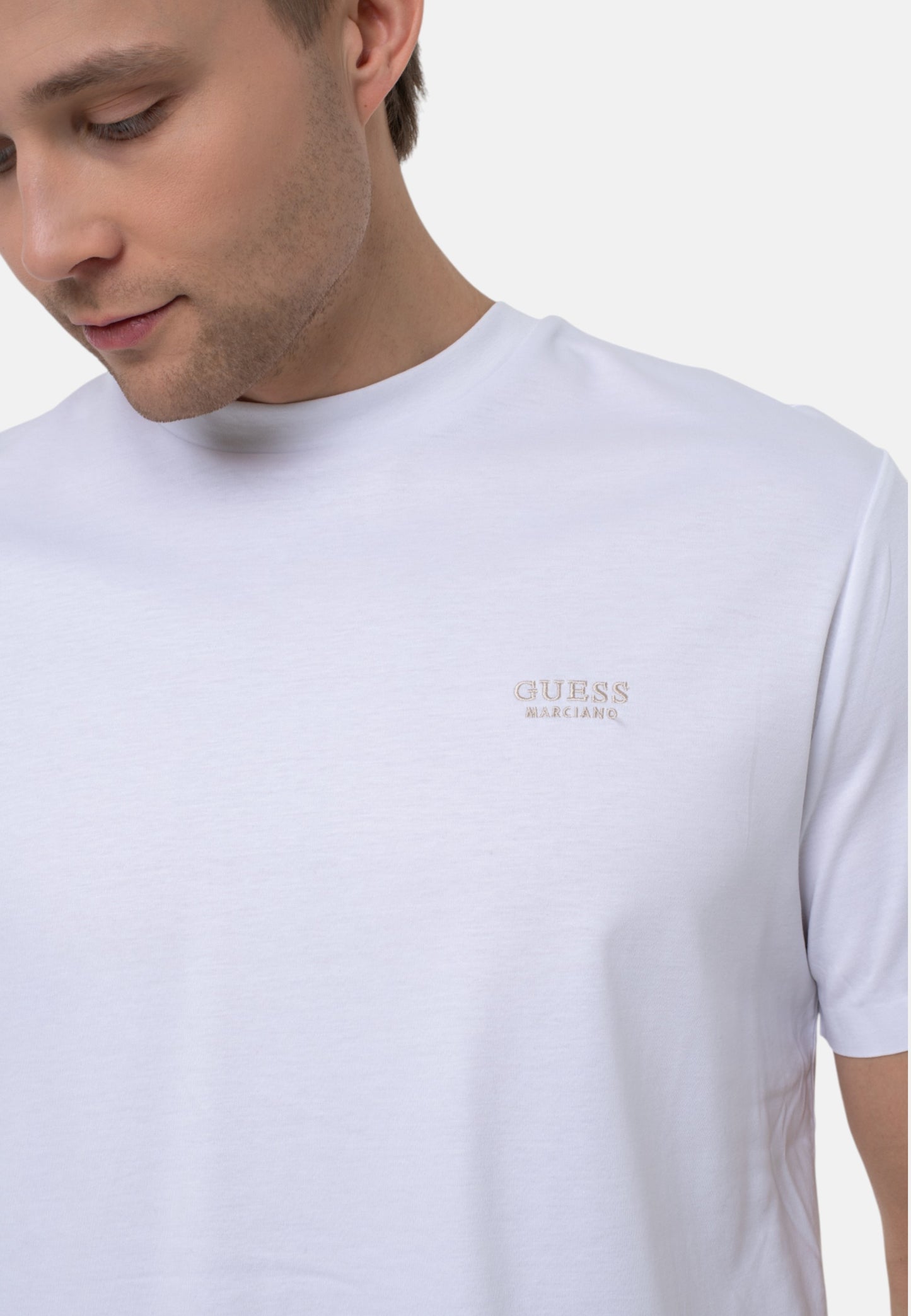 T-Shirt Manica Corta Uomo Guess  Luxe Jersey M6RI49KE722