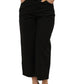Pantaloni  Donna Kocca Crop Larghi A Vita Alta Kleo P24PPC1833ABUN2322
