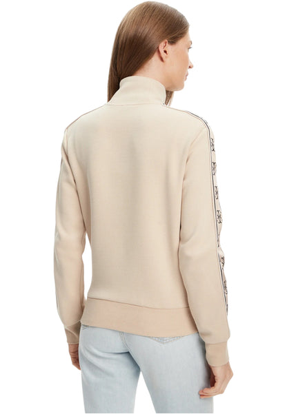 Felpa Con Zip Donna Guess  Britney V2YQ16KB3P2