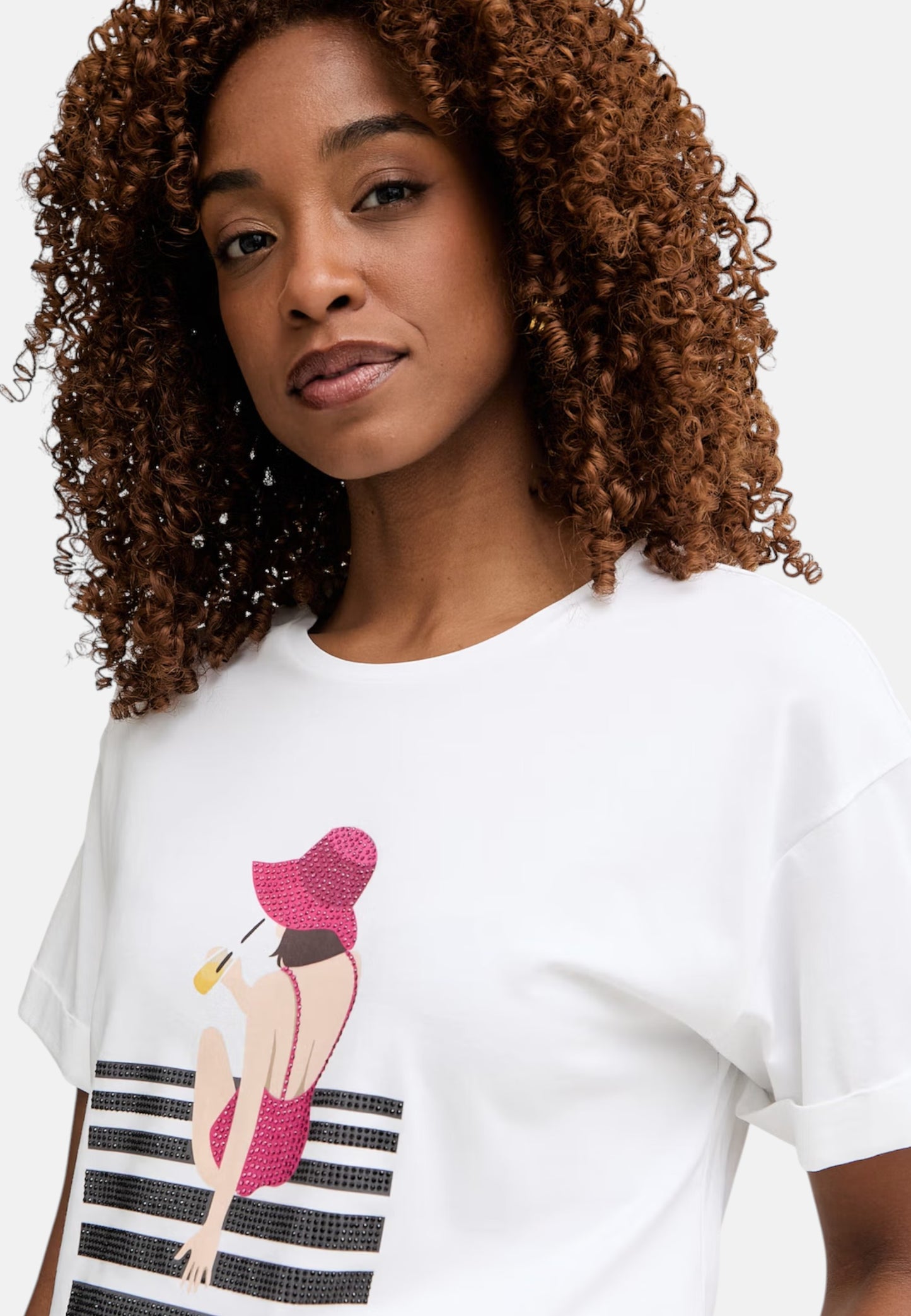 T-Shirt Manica Corta Donna Liu Jo Woman Eco Line VA6170JS003