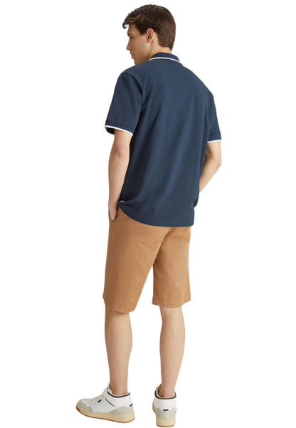 Pantaloncini Bermuda Uomo Gas Slim fit Satin Cotton Stretch Tasche Alla Francese N.Sadeck Short 370211071109