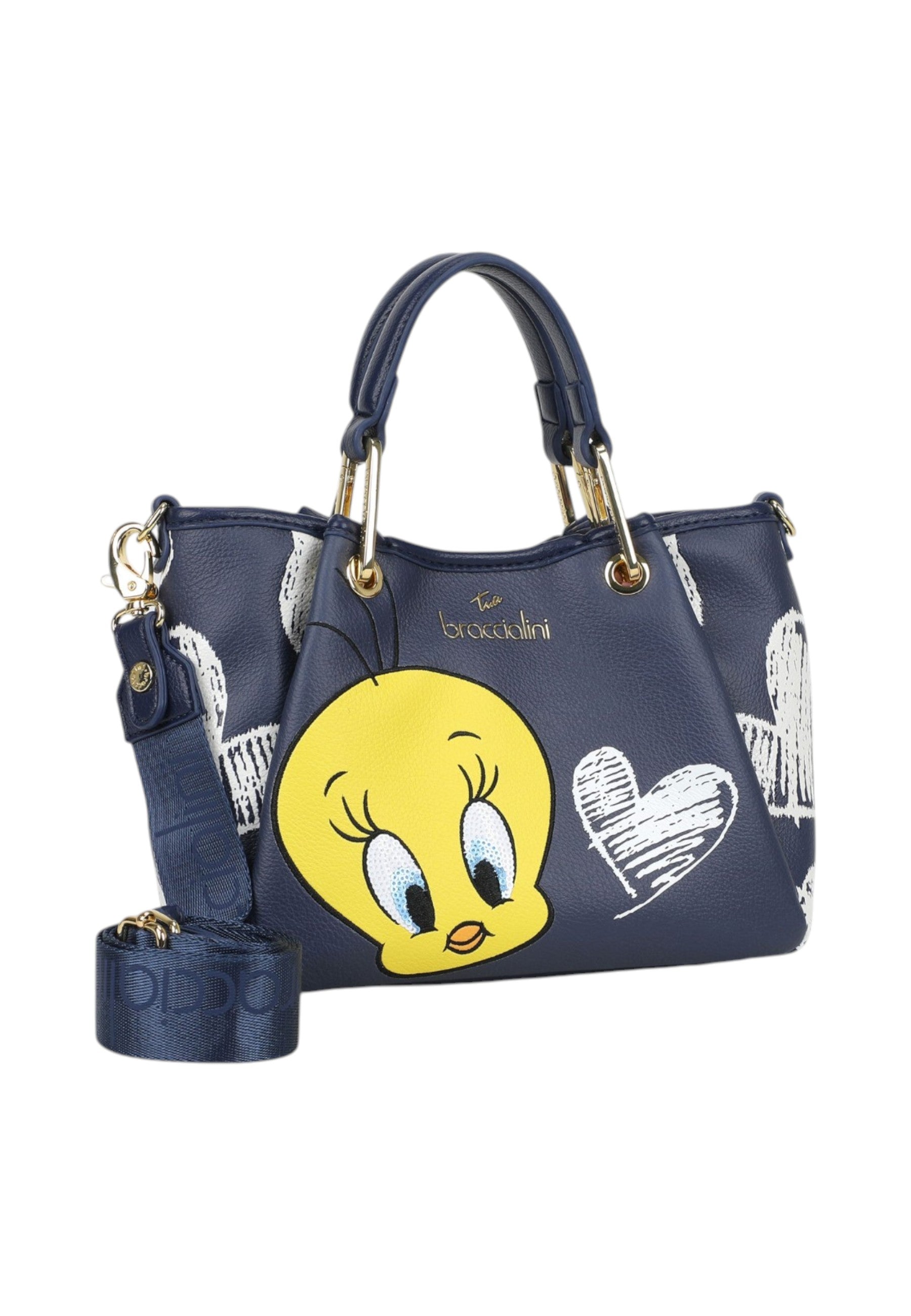 Borsa A Mano Donna Braccialini Stampa Titti Amy Lt LT265YY