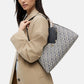 Borsa A Spalla Donna Tommy Hilfiger Shoulder Bag Jacquard Th Icon AW0AW18907