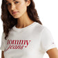 T-Shirt Manica Corta Donna Tommy Jeans  Tjw Slim Essential L