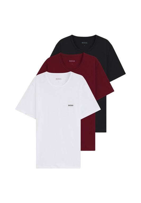 T-Shirt Manica Corta Uomo Boss 3 Pack Classic 50532468