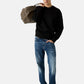 Felpa A Girocollo Uomo Guess  New T.Stretch M6RQ03KD132